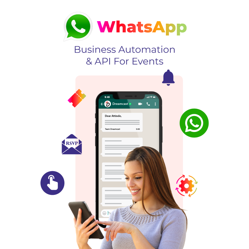 WhatsApp business APIs for events