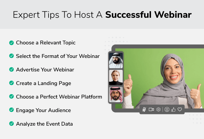 Expert Tips to Host a Successful Webinar