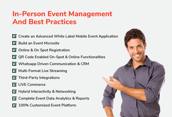 In-person Event Best Practices