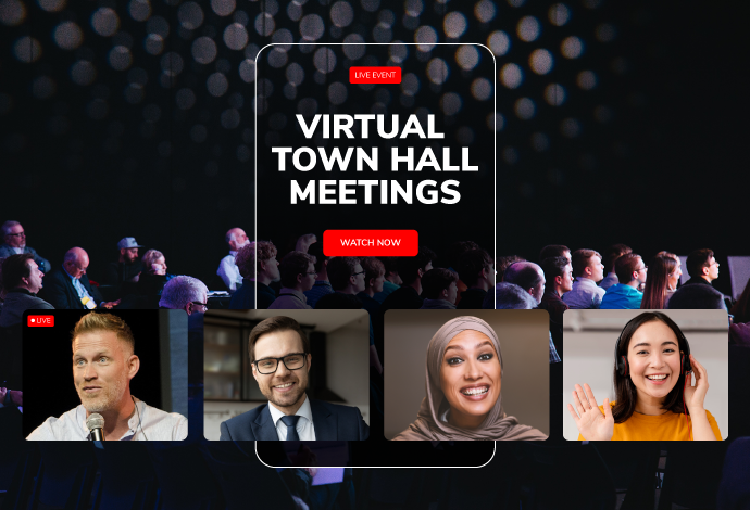 What is a Virtual Town Hall Meeting?