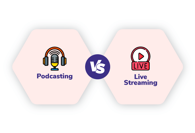  Live Event Streaming and Audio Podcast Network