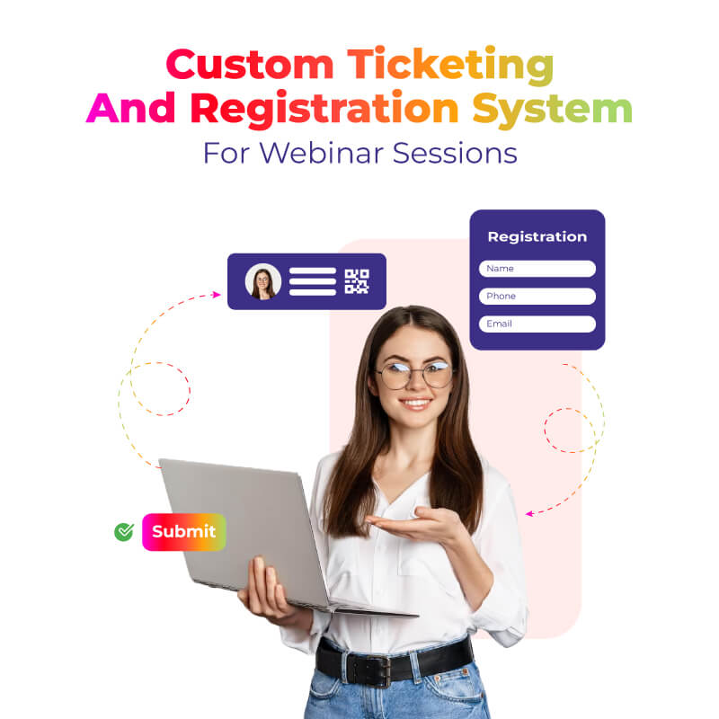 Registration System for Webinar