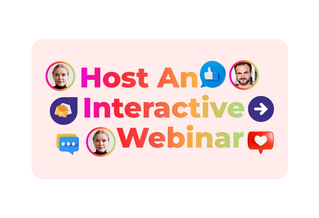 Host an interactive webinar