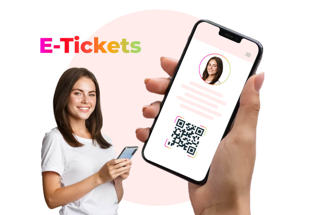 E-tickets for Events