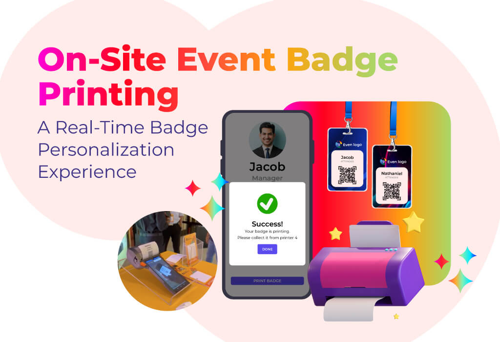 On-Site Event Badge Printing solutions