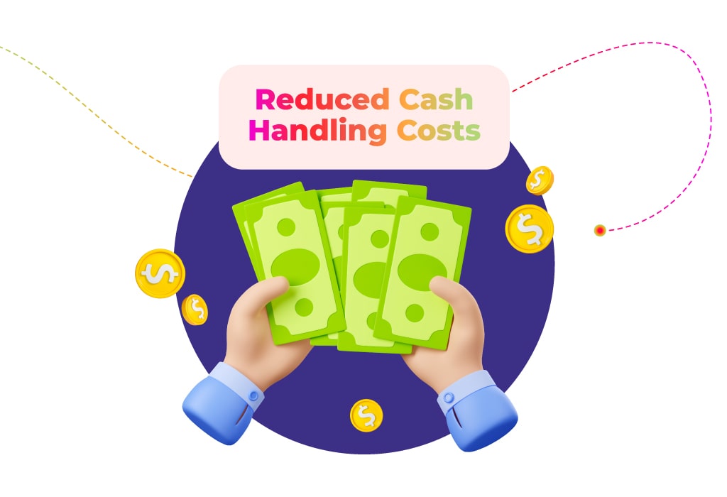 Reduced Cash Handling Costs