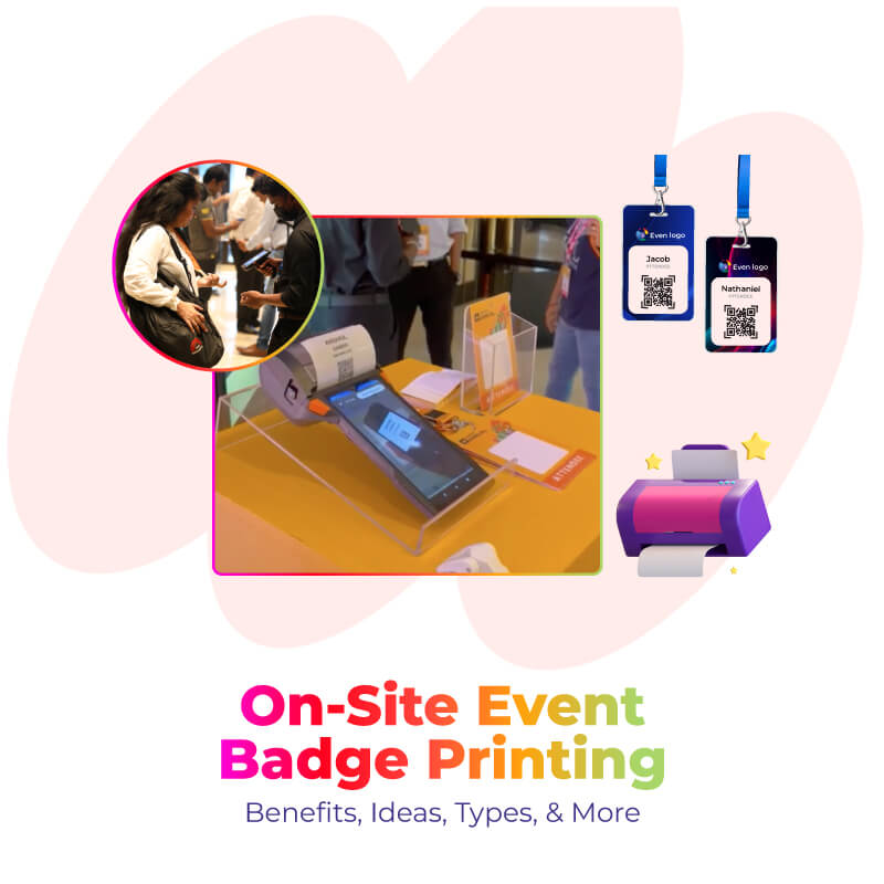 On-Site Event Badge Printing