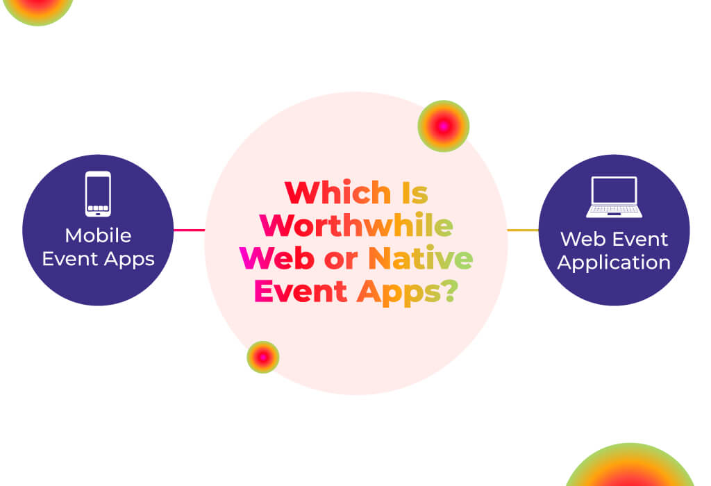 Web event app or mobile event application
