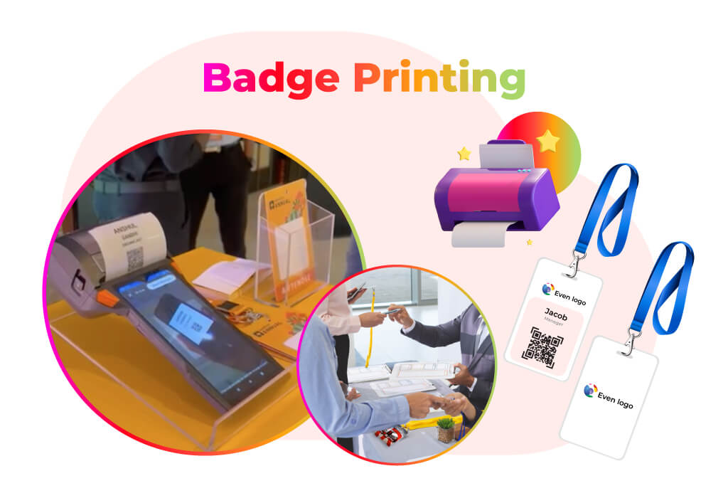 on-site badge printing solutions