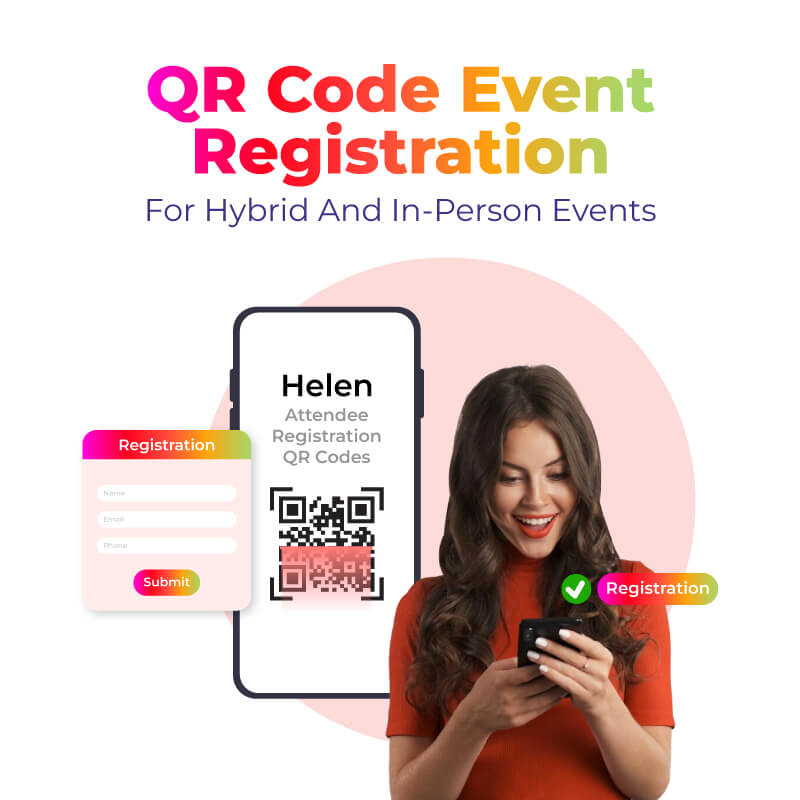 QR Code Event Registration for In-person Events