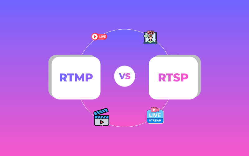 RTMP vs. RTSP video streaming
