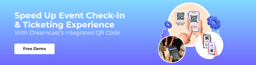 QR code event check-in