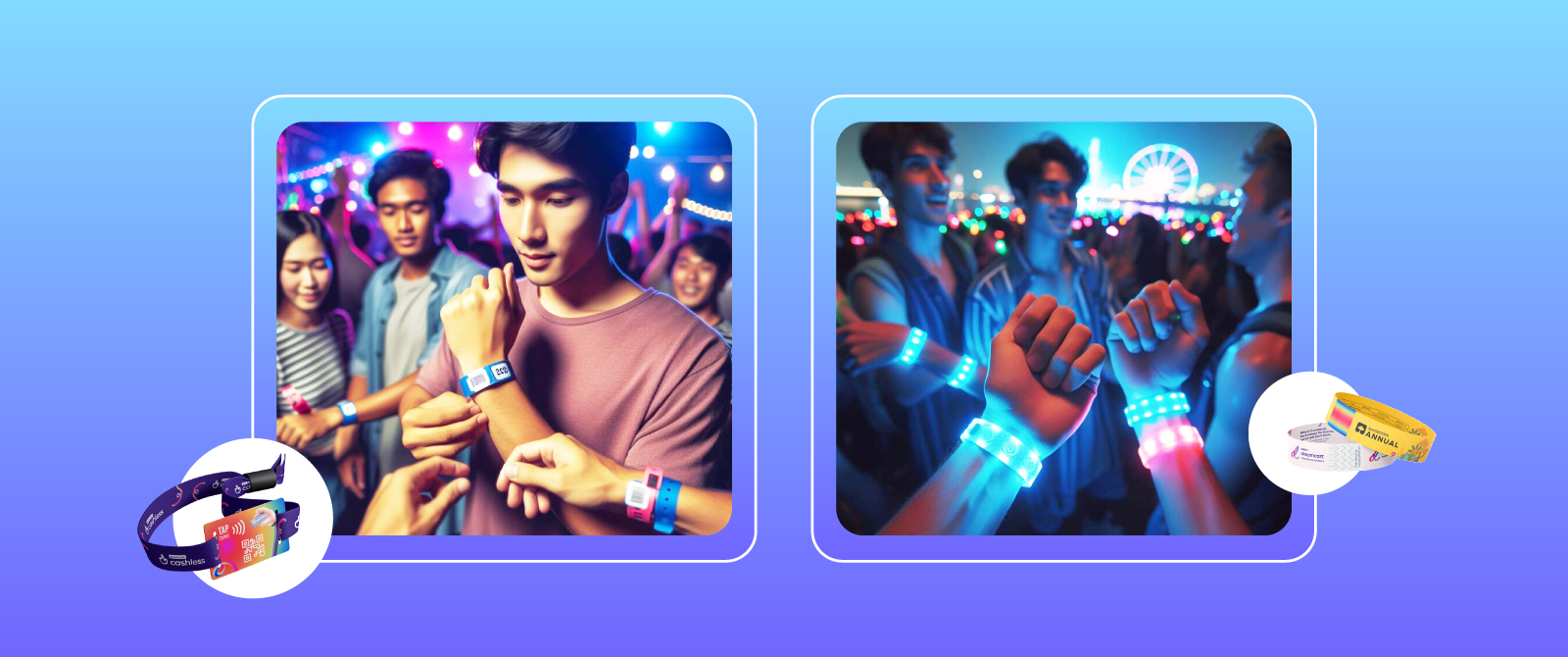 How LED RFID Wristbands Transform Club Nights into Enchanting Experiences