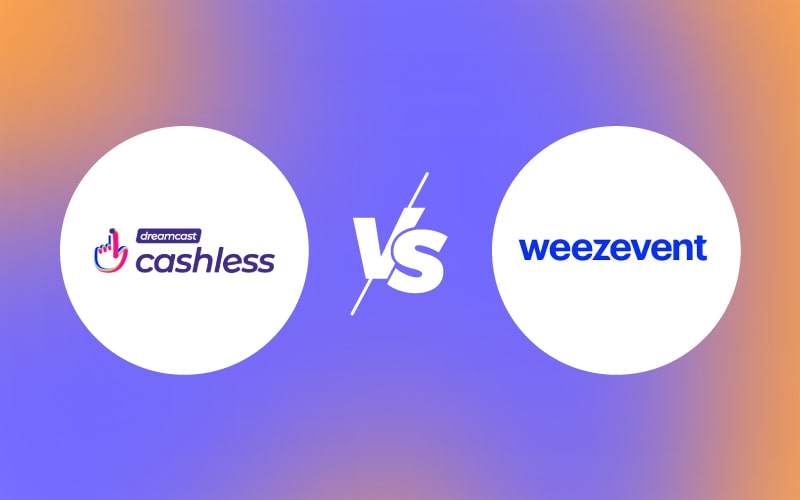 Dreamcast Cashless vs Weezevent