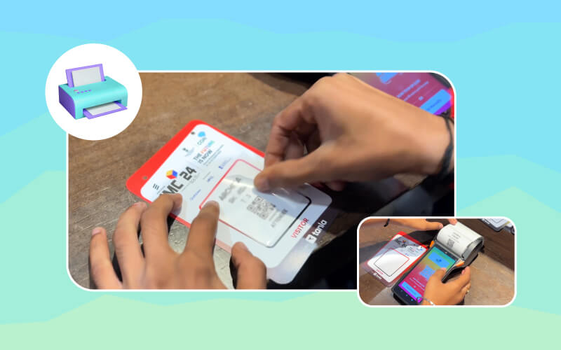 onsite badge printing for events