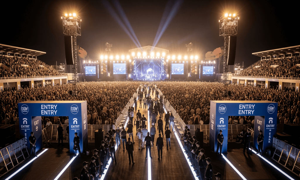 Concert management in Dubai