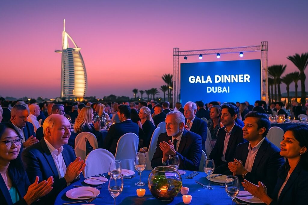 Gala Dinner Events in Dubai