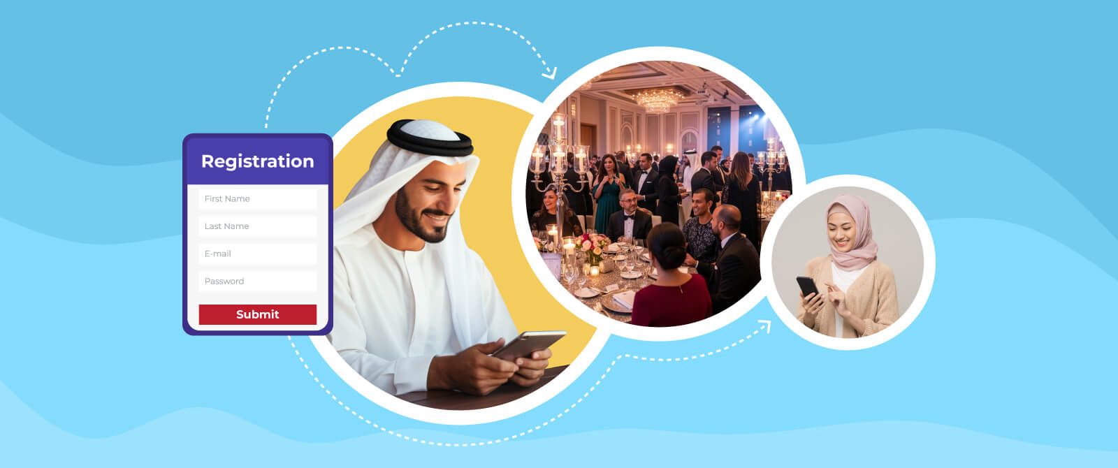Gala Dinner in Dubai: Types, Tips & Smart Guest Registration and Check-in Management