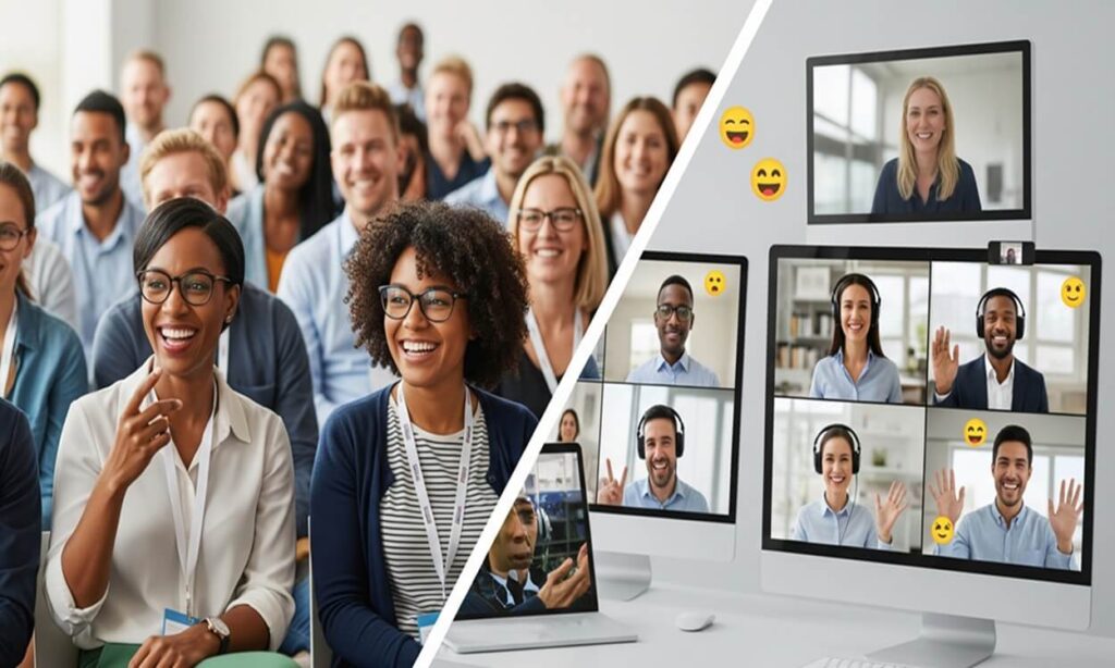 In-Person Vs Hybrid Events