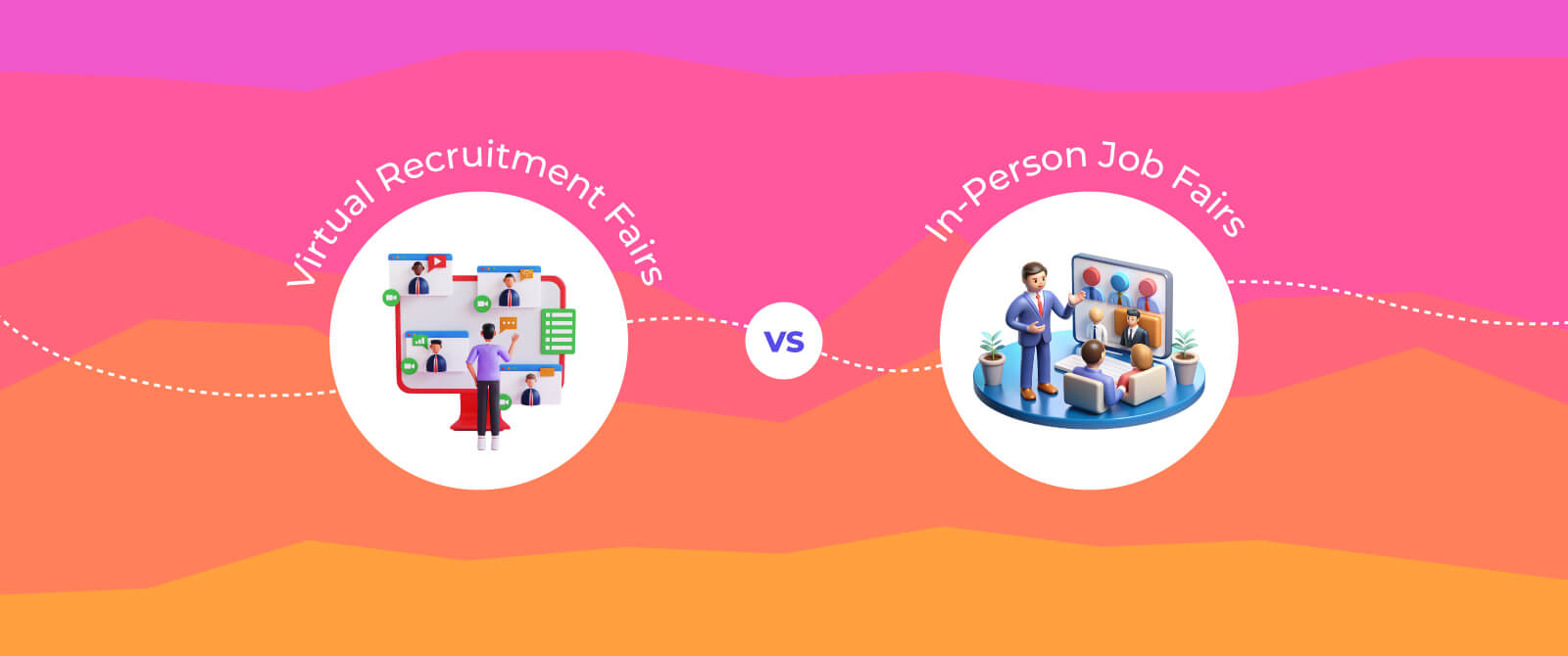Virtual Recruitment Fairs vs. In-Person Job Fairs: Which is Right for You?