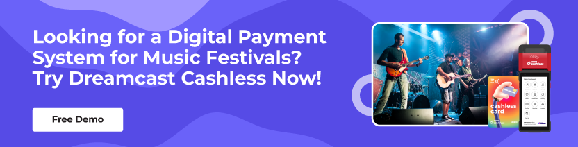 Digital Payment system for Music Festivals