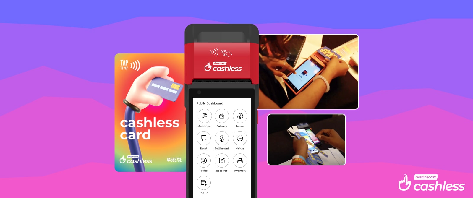 Dreamcast Cashless: The Leading Cashless Management Solution for Events