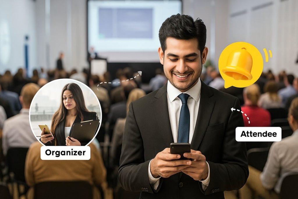 Event push notifications benefits
