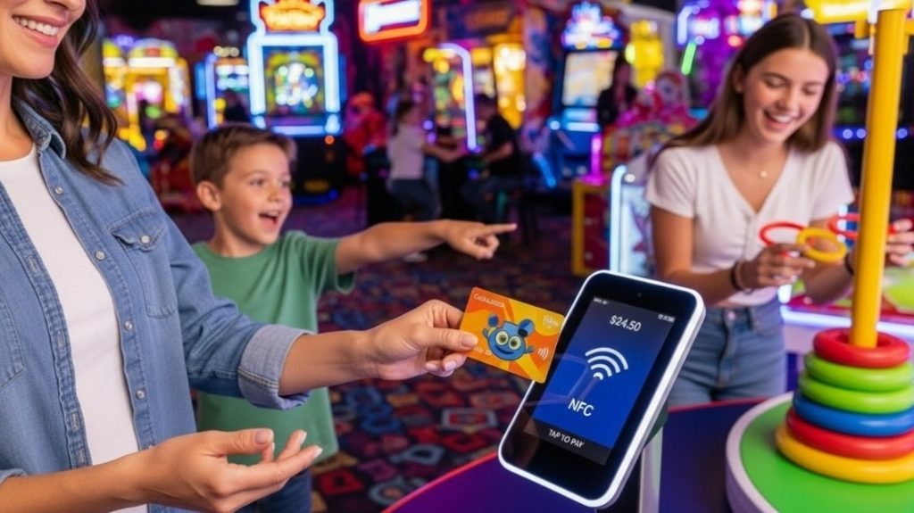 NFC Cashless Payment Systems for Arcade Centers Work