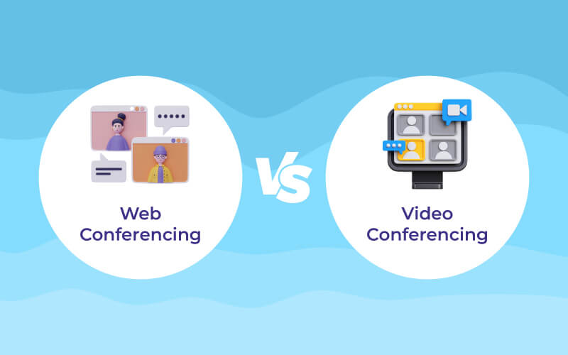 Video-Conferencing vs-web conferencing