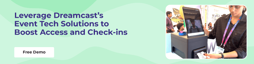 Dreamcast Event Access Management for organisers