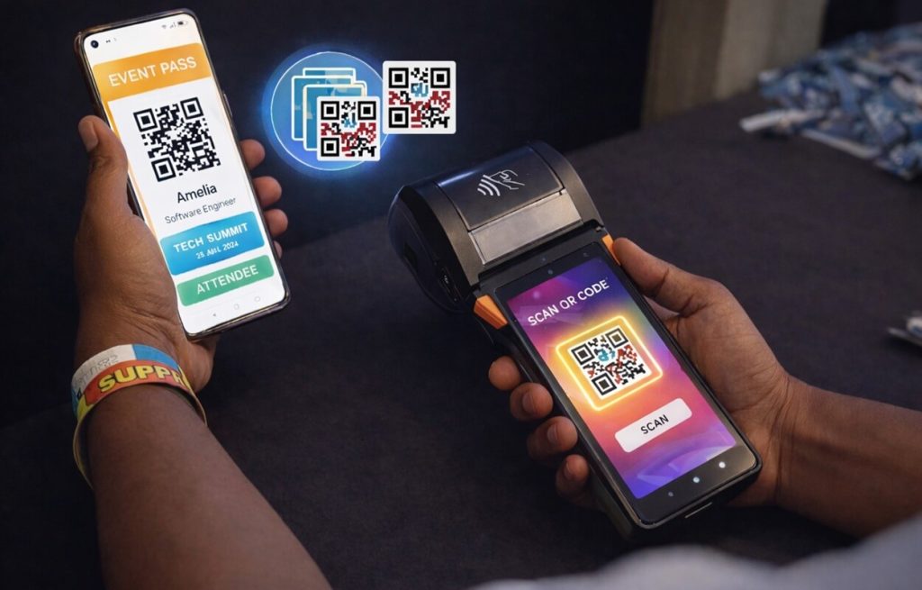 QR Code Ticket Generation by Dreamcast