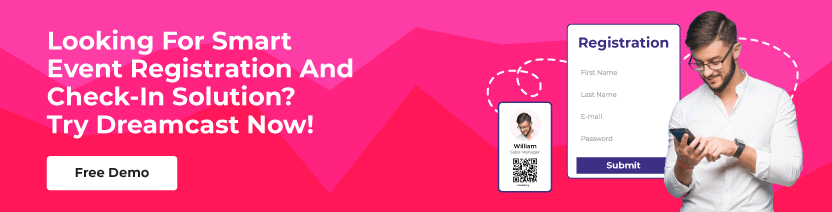 CTA - choose Dreamcast for event tech