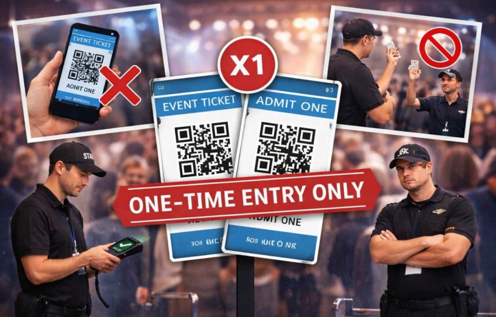 event entry communication