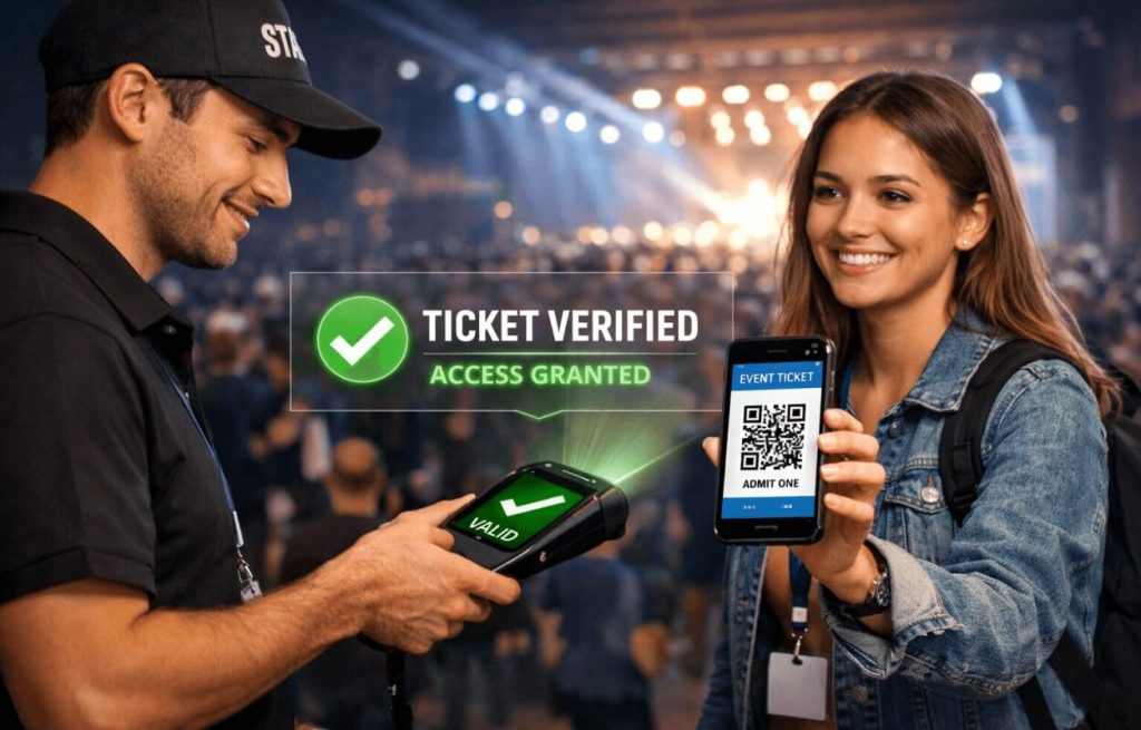 Realtime QR code validation