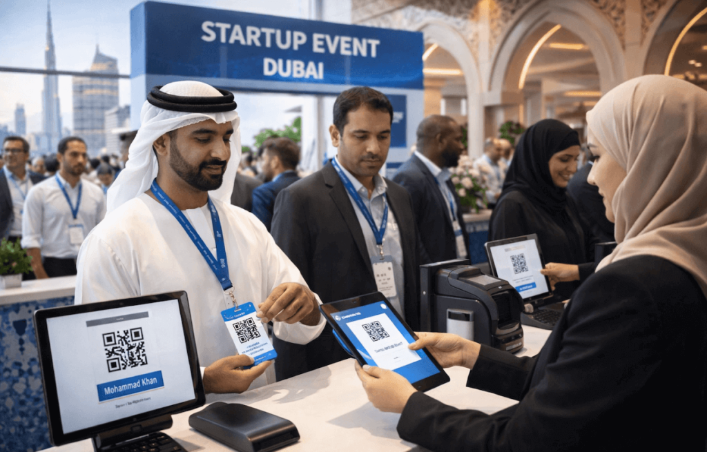 startup events smart registration-check-in